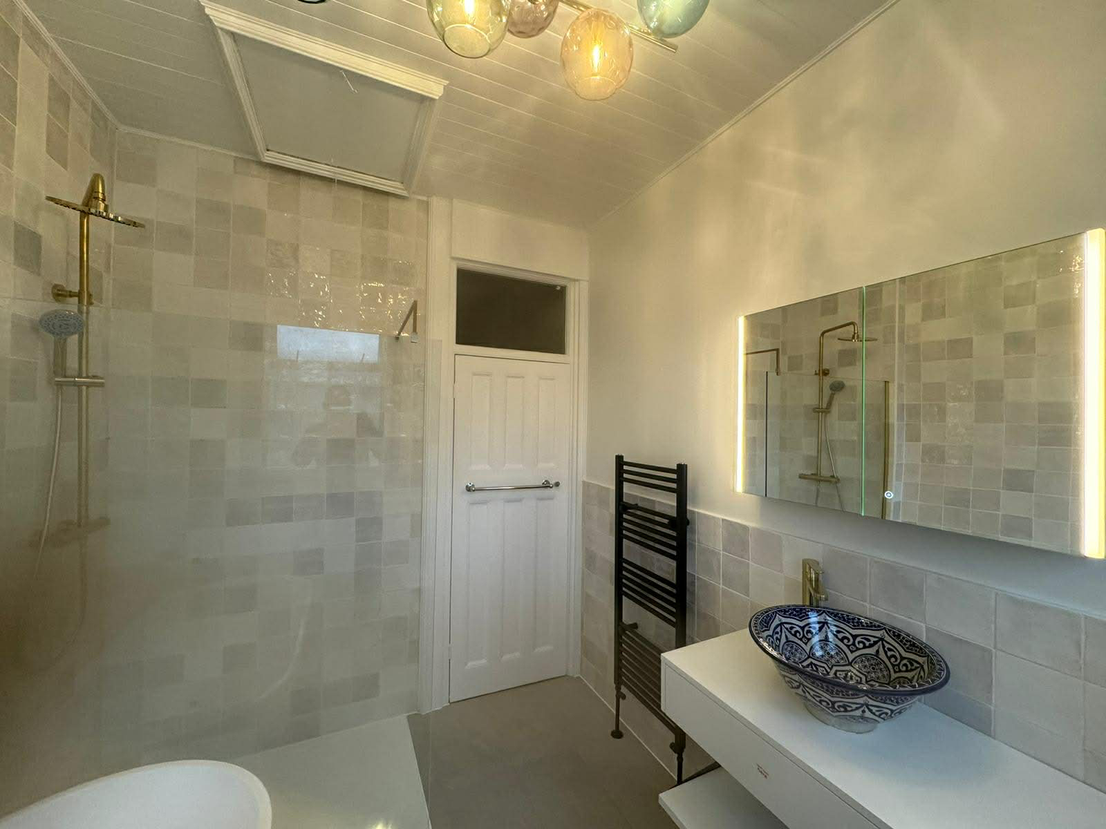 Moroccan Style Bathroom — Full Renovation — After