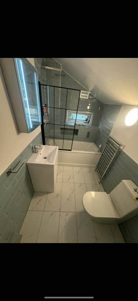 Finished bathroom design 4
